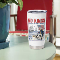 No Kings Since 1776 George Washington Tumbler Cup Political Humor Gift
