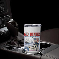 No Kings Since 1776 George Washington Tumbler Cup Political Humor Gift