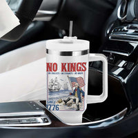No Kings Since 1776 George Washington Tumbler With Handle Political Humor Gift