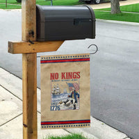 No Kings Since 1776 George Washington Garden Flag Political Humor Gift