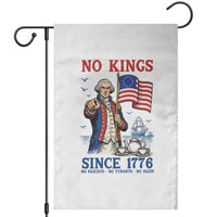 American Patriot George Washington No Kings Garden Flag Political Humor Gift