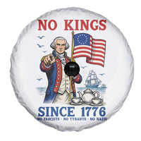 American Patriot George Washington No Kings Spare Tire Cover Political Humor Gift