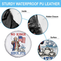 American Patriot George Washington No Kings Spare Tire Cover Political Humor Gift