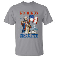 American Patriot George Washington No Kings T Shirt Political Humor Gift