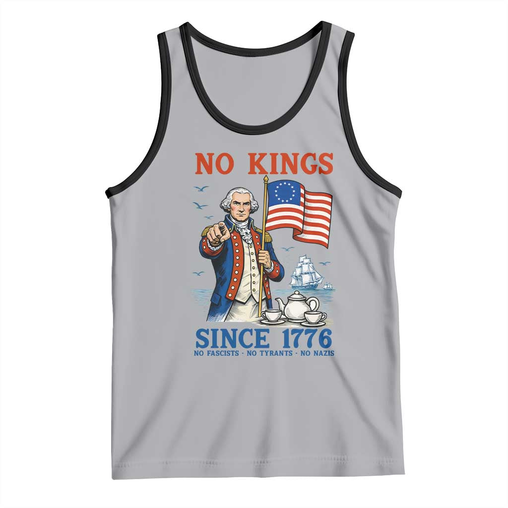 American Patriot George Washington No Kings Tank Top Political Humor Gift