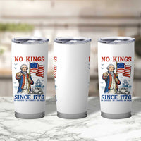 American Patriot George Washington No Kings Tumbler Cup Political Humor Gift