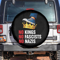 No Kings No Fascists No Nazis Spare Tire Cover Anti Authoritarian Protest