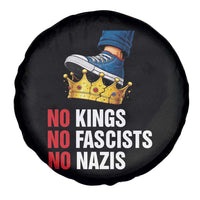 No Kings No Fascists No Nazis Spare Tire Cover Anti Authoritarian Protest