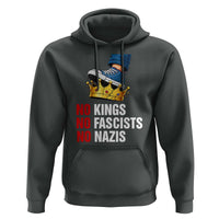No Kings No Fascists No Nazis Hoodie Anti Authoritarian Protest
