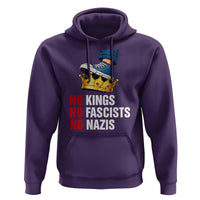 No Kings No Fascists No Nazis Hoodie Anti Authoritarian Protest
