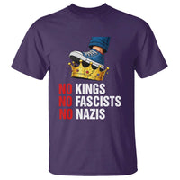 No Kings No Fascists No Nazis T Shirt Anti Authoritarian Protest