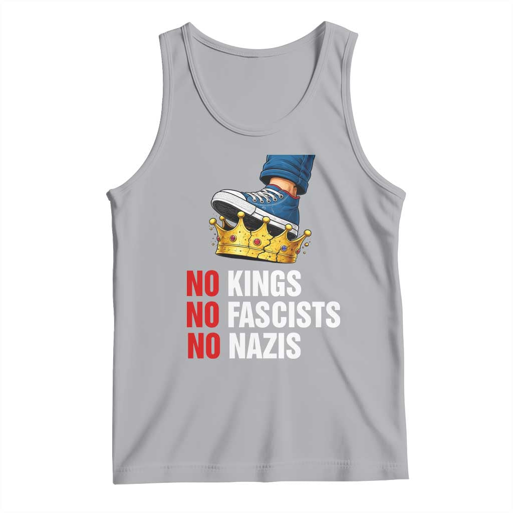 No Kings No Fascists No Nazis Tank Top Anti Authoritarian Protest