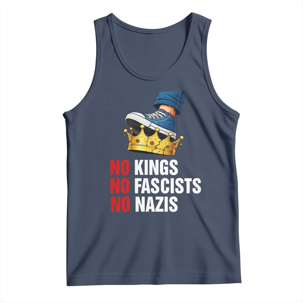 No Kings No Fascists No Nazis Tank Top Anti Authoritarian Protest