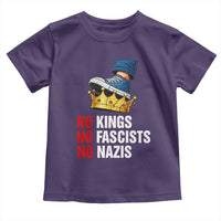 No Kings No Fascists No Nazis Toddler T Shirt Anti Authoritarian Protest