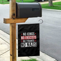 No Kings No Fascists No Nazis Garden Flag Patriotic Political