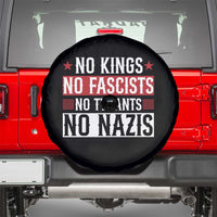 No Kings No Fascists No Nazis Spare Tire Cover Patriotic Political