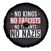 No Kings No Fascists No Nazis Spare Tire Cover Patriotic Political