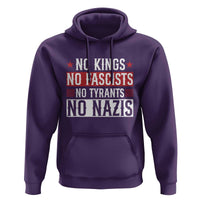 No Kings No Fascists No Nazis Hoodie Patriotic Political
