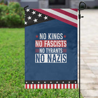 No Kings No Fascists No Nazis Garden Flag Patriotic Political