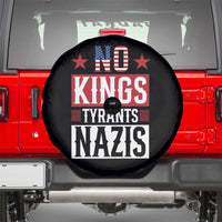 American Democracy Spare Tire Cover No Kings No Tyrants No Nazis