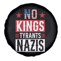 American Democracy Spare Tire Cover No Kings No Tyrants No Nazis
