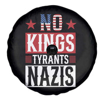 American Democracy Spare Tire Cover No Kings No Tyrants No Nazis