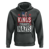 American Democracy Hoodie No Kings No Tyrants No Nazis