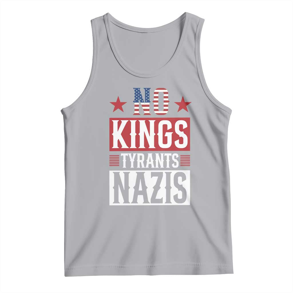 American Democracy Tank Top No Kings No Tyrants No Nazis