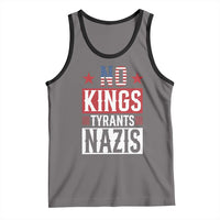 American Democracy Tank Top No Kings No Tyrants No Nazis