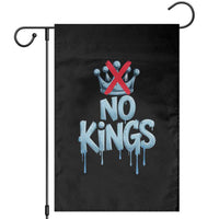 No Kings Abolish ICE Garden Flag Anti Authoritarian Protest