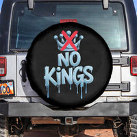No Kings Abolish ICE Spare Tire Cover Anti Authoritarian Protest