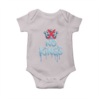 No Kings Abolish ICE Baby Onesie Anti Authoritarian Protest