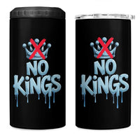 No Kings Abolish ICE 4 in 1 Can Cooler Tumbler Anti Authoritarian Protest