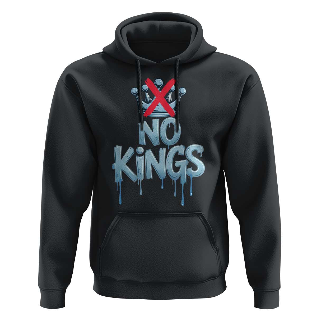 No Kings Abolish ICE Hoodie Anti Authoritarian Protest