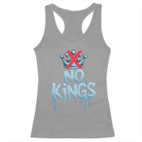 No Kings Abolish ICE Racerback Tank Top Anti Authoritarian Protest