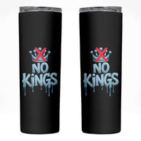 No Kings Abolish ICE Skinny Tumbler Anti Authoritarian Protest