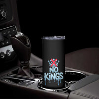 No Kings Abolish ICE Skinny Tumbler Anti Authoritarian Protest