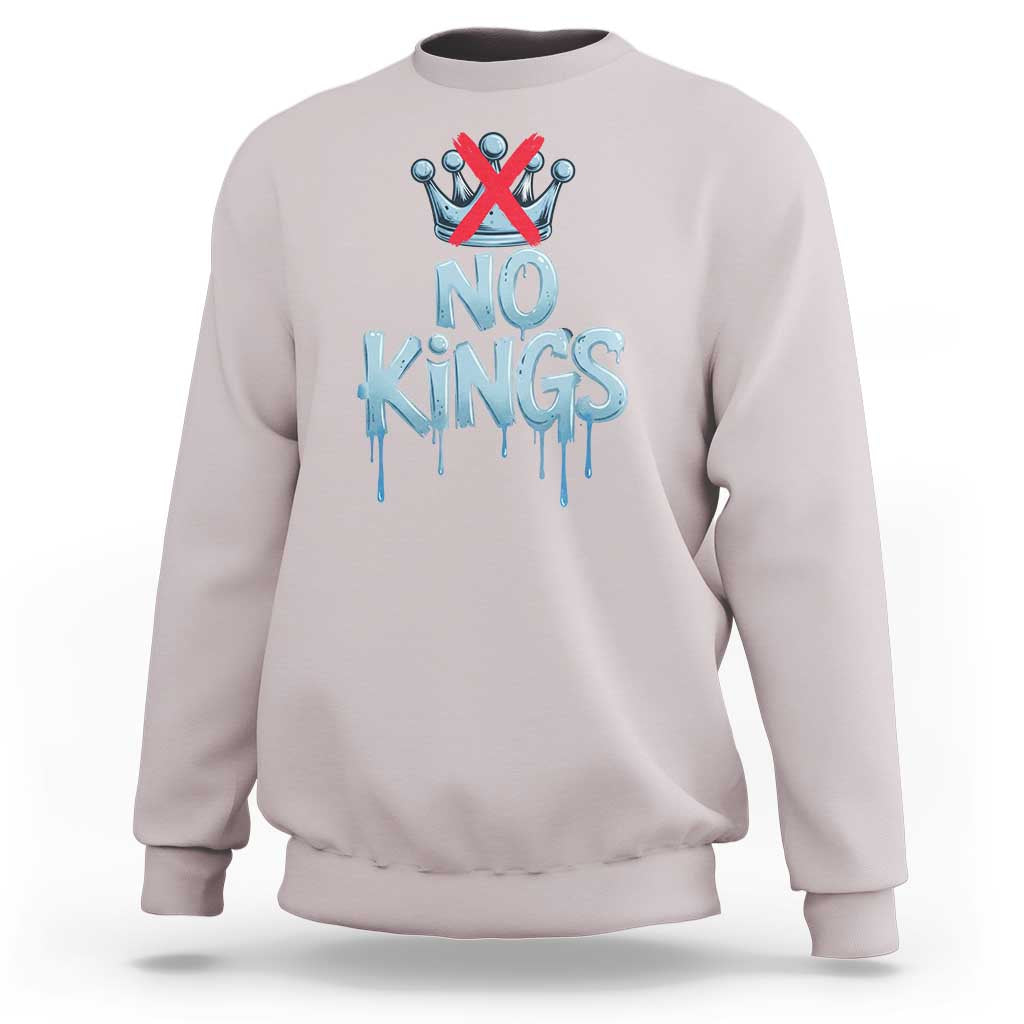 No Kings Abolish ICE Sweatshirt Anti Authoritarian Protest