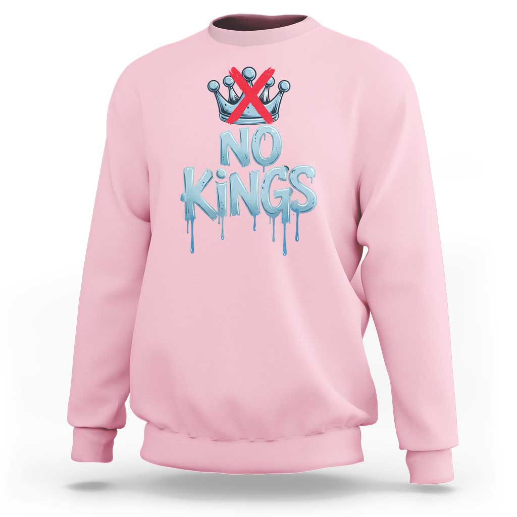 No Kings Abolish ICE Sweatshirt Anti Authoritarian Protest