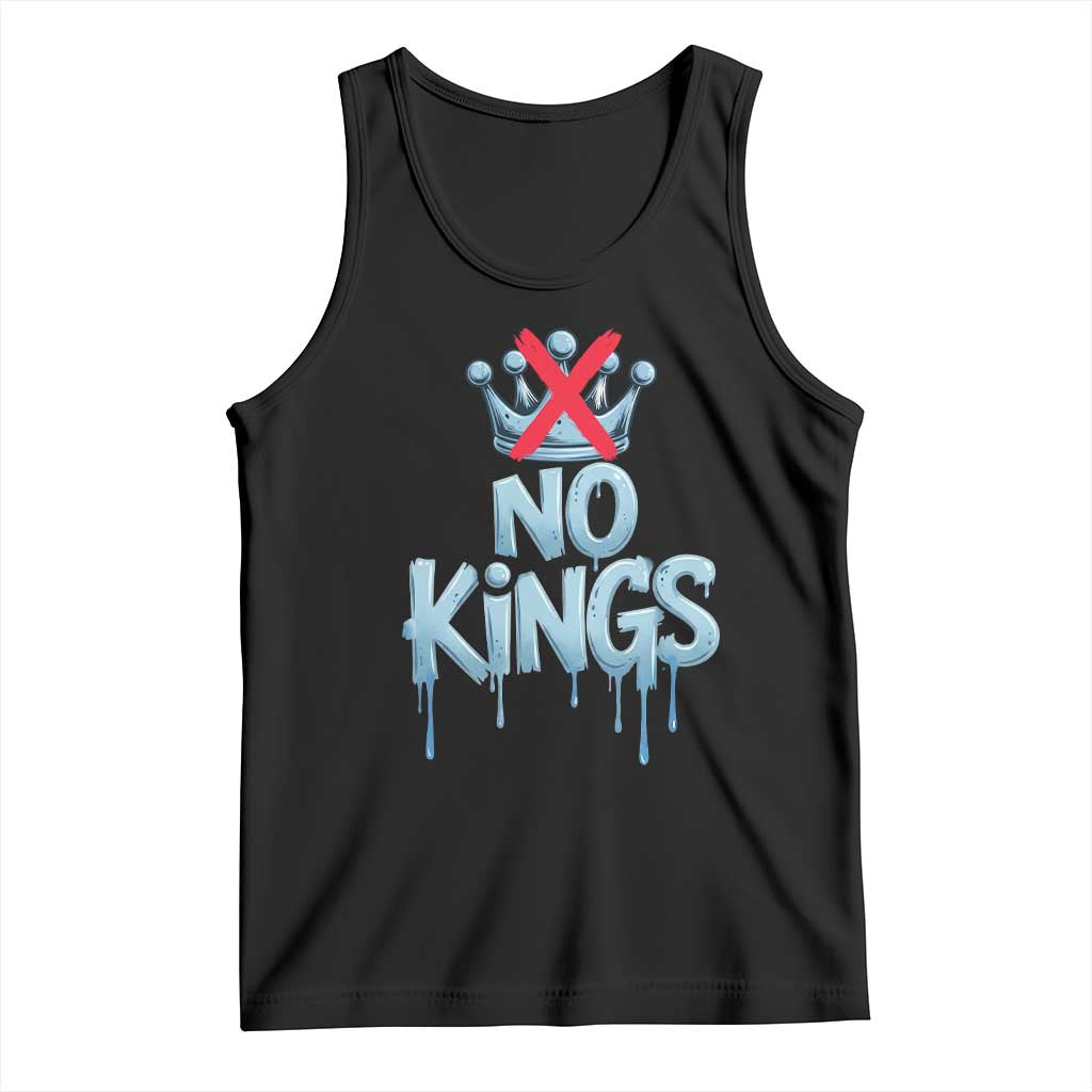No Kings Abolish ICE Tank Top Anti Authoritarian Protest