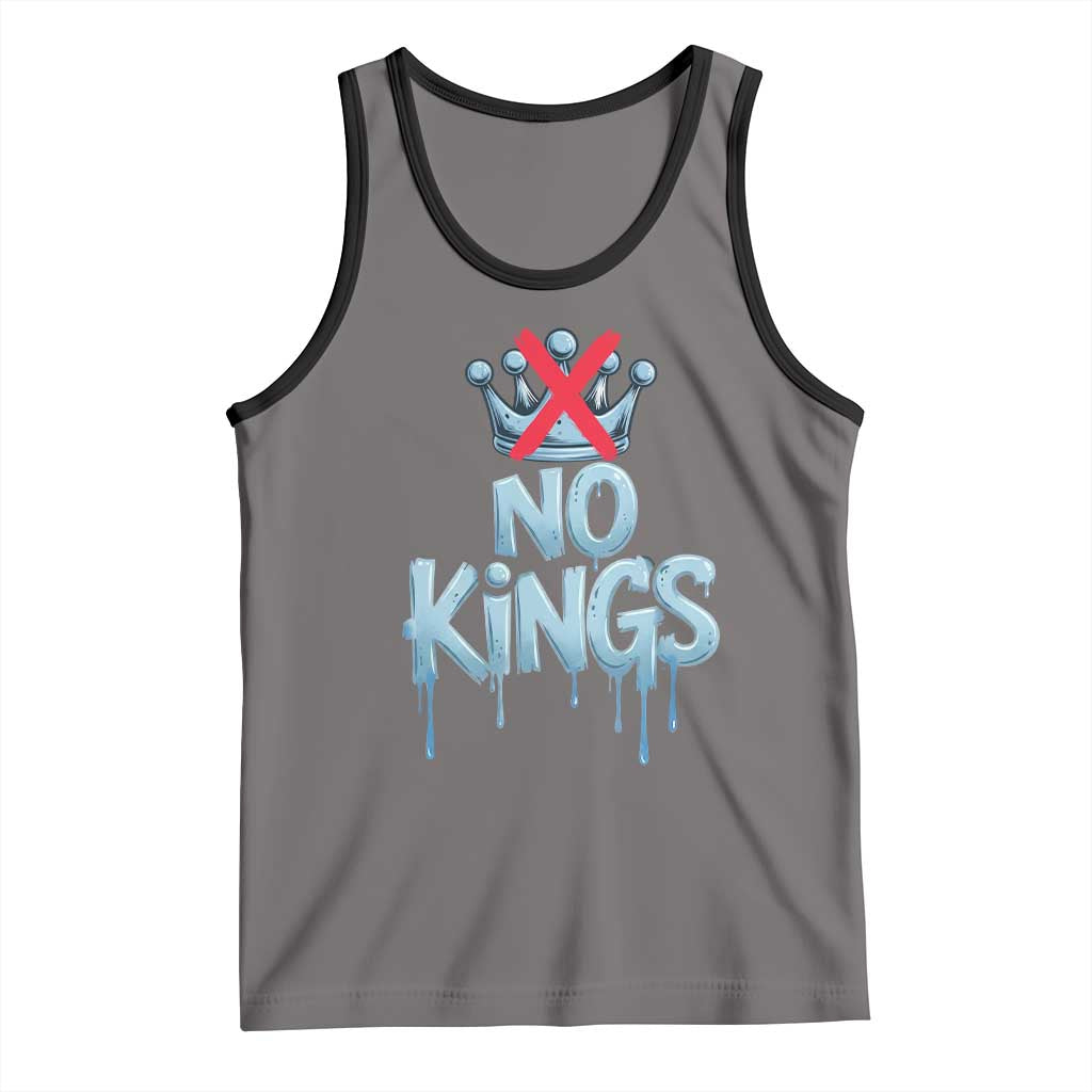 No Kings Abolish ICE Tank Top Anti Authoritarian Protest