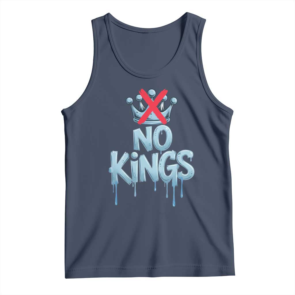 No Kings Abolish ICE Tank Top Anti Authoritarian Protest