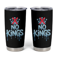 No Kings Abolish ICE Tumbler Cup Anti Authoritarian Protest