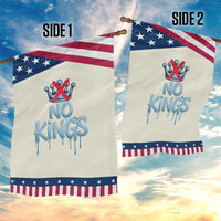 No Kings Abolish ICE Garden Flag Anti Authoritarian Protest