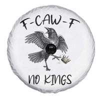 Funny Raven Kicking Crown No Kings Spare Tire Cover F Caw F