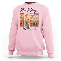 No Kings In America Sweatshirt American Anti Authoritarian Protest