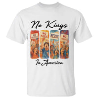 No Kings In America T Shirt American Anti Authoritarian Protest