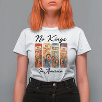 No Kings In America T Shirt For Women American Anti Authoritarian Protest