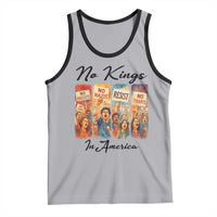 No Kings In America Tank Top American Anti Authoritarian Protest