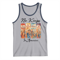 No Kings In America Tank Top American Anti Authoritarian Protest
